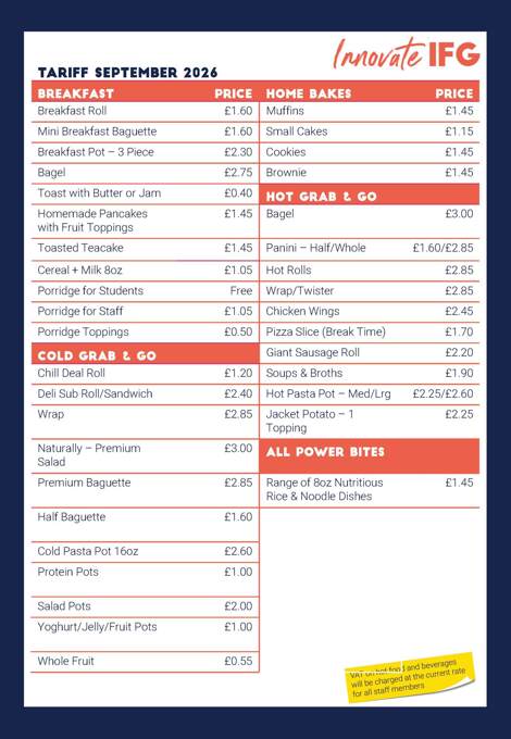 Innovate Client Tariff Poster Sept 26 Page 2